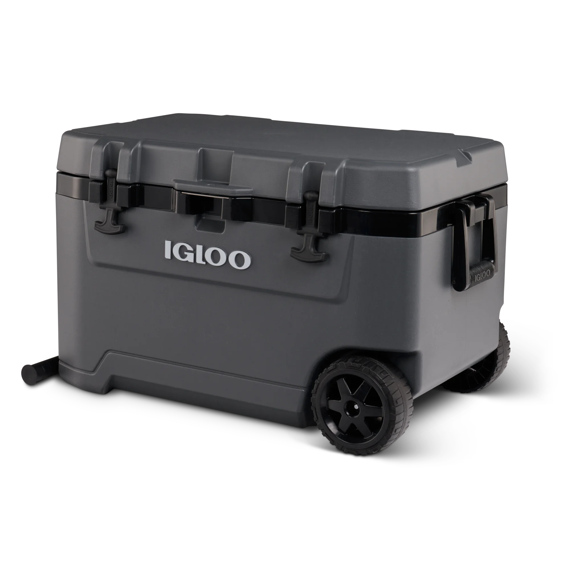 Igloo 72 QT Overland Ice Chest Cooler with Wheels, Gray Igloo 72 QT Overland Ice Chest Cooler with Wheels, Gray - Image 7