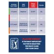 PGA Tour G1 Series Junior Golf Club Set, 7 Piece, Ages 8-12 Large, Right Hand Dexterity