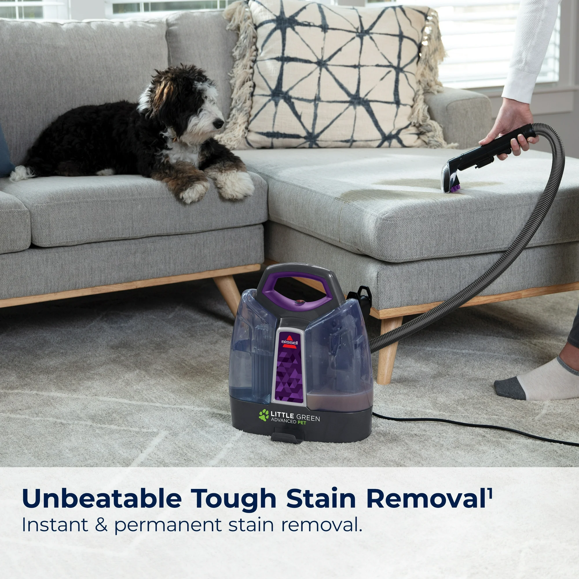 BISSELL SpotClean ProHeat Pet Portable Carpet, Upholstery & Car/Auto Cleaner 2513W BISSELL SpotClean ProHeat Pet Portable Carpet, Upholstery & Car/Auto Cleaner 2513W - Image 7