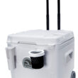 Igloo 52 QT 5-Day Marine Ice Chest Cooler with Wheels, White