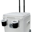 Igloo 52 QT 5-Day Marine Ice Chest Cooler with Wheels, White