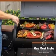 Pit Boss Lexington 500 Sq in Wood Fired Pellet Grill and Smoker – Onyx Series