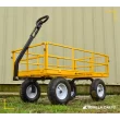 Gorilla Carts GOR1201B 1200-lb. Heavy-Duty Steel Utility Cart, 13" Tires