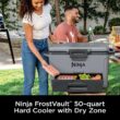NINJA FrostVault 50- qt Hard Cooler with Dry Zone in Slate Gray