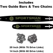 Sportsman Series Gas 2-Stroke Rear Handle Chainsaw Combo Kit