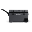 Igloo 72 QT Overland Ice Chest Cooler with Wheels, Gray