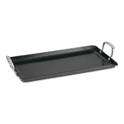 Cuisinart GG45-25 GreenGourmet Hard-Anodized Nonstick 10-Inch by 18-Inch Double-Burner Griddle, Black