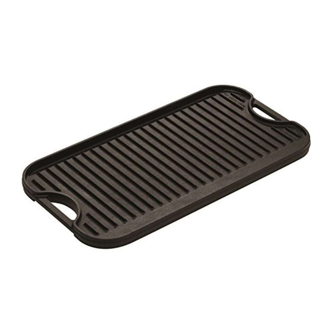 Lodge LPGI3 Cast Iron Reversible Grill/Griddle, 20-inch x 10.44-inch, Black Lodge LPGI3 Cast Iron Reversible Grill/Griddle, 20-inch x 10.44-inch, Black