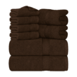 Utopia Towels 8-Piece Premium Towel Set, 2 Bath Towels, 2 Hand Towels, and 4 Wash Clothsm, Brown