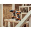 RIDGID R92721 18V Cordless 2-Tool Combo Kit with Drill/Driver, Impact Driver, (2) 2.0 Ah Batteries, and Charger