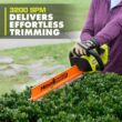 RYOBI ONE+ P2609BTL 18V 22 in. Lithium-Ion Cordless Hedge Trimmer (Tool Only)