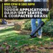 RYOBI RY404014K 40V HP Brushless Whisper Series 160 MPH 650 CFM Cordless Battery Leaf Blower with 4.0 Ah Battery and Charger