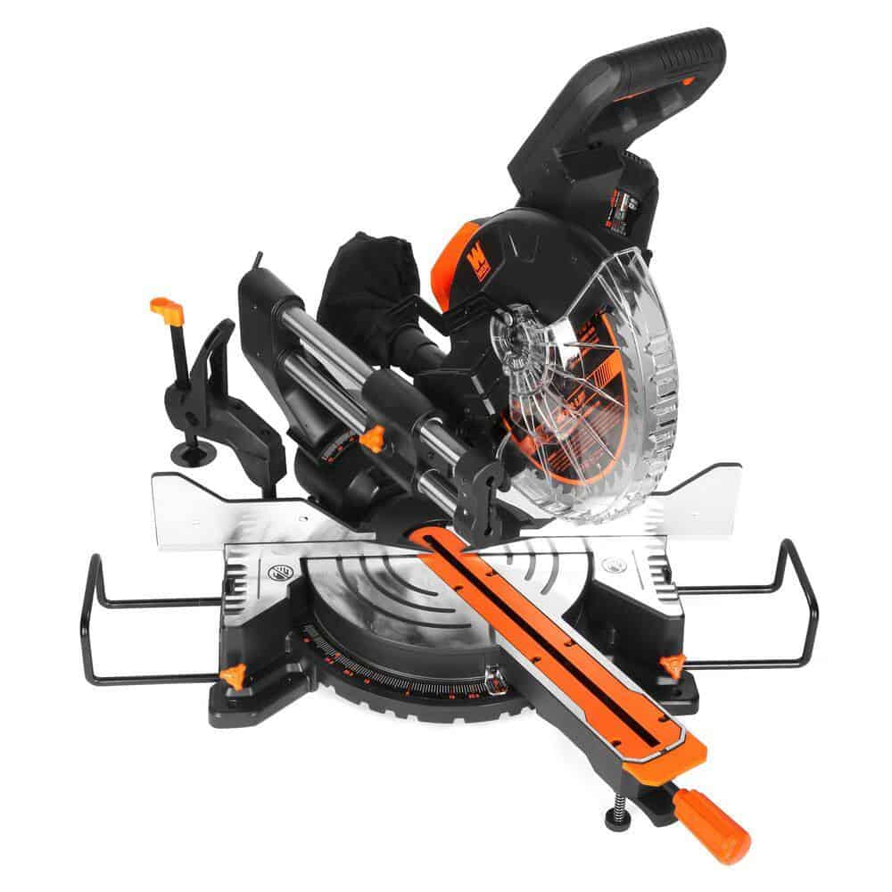 WEN MM1015 15 Amp 10 in. Dual Bevel Sliding Compound Miter Saw with LED Cutline WEN MM1015 15 Amp 10 in. Dual Bevel Sliding Compound Miter Saw with LED Cutline - Image 5