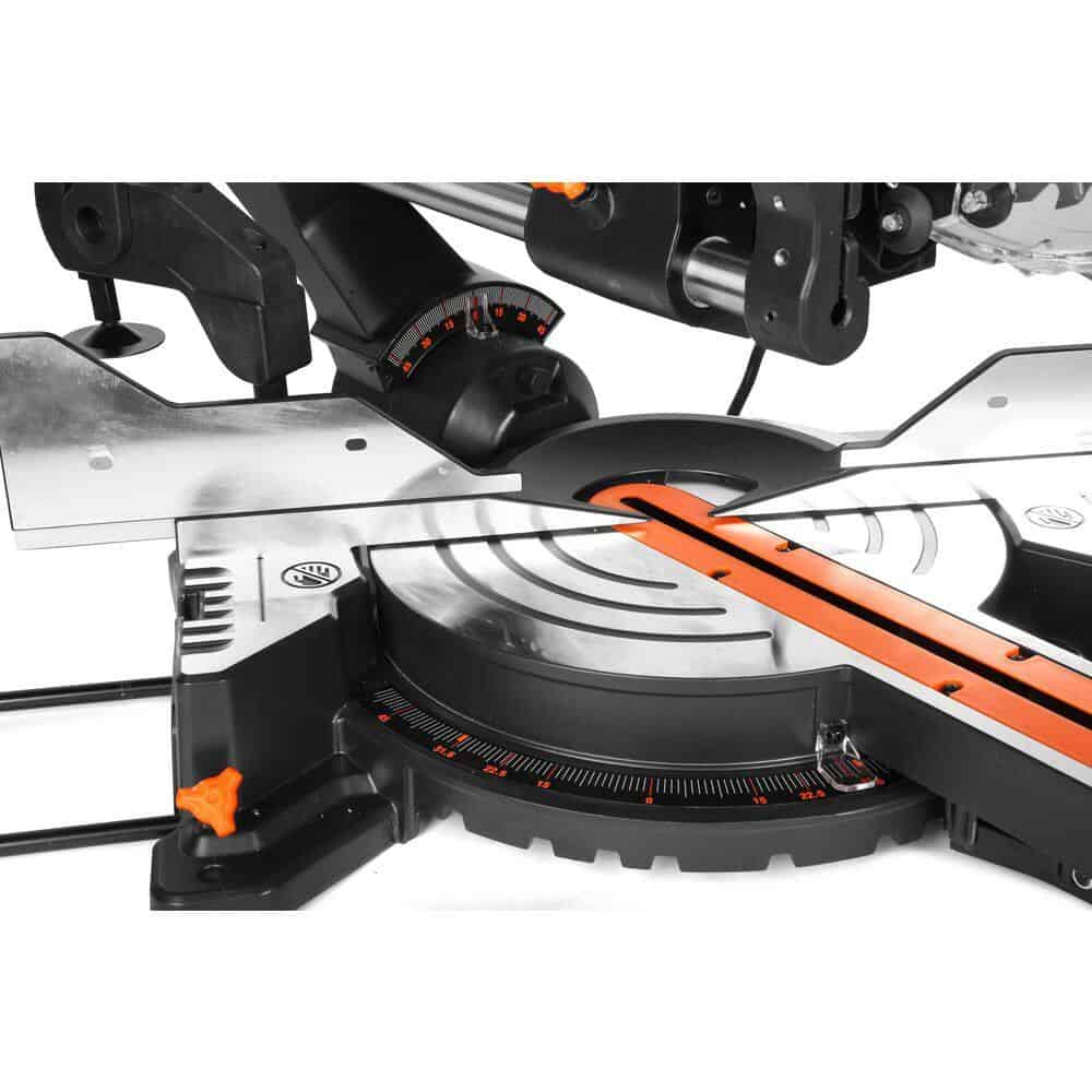 WEN MM1015 15 Amp 10 in. Dual Bevel Sliding Compound Miter Saw with LED Cutline WEN MM1015 15 Amp 10 in. Dual Bevel Sliding Compound Miter Saw with LED Cutline - Image 4