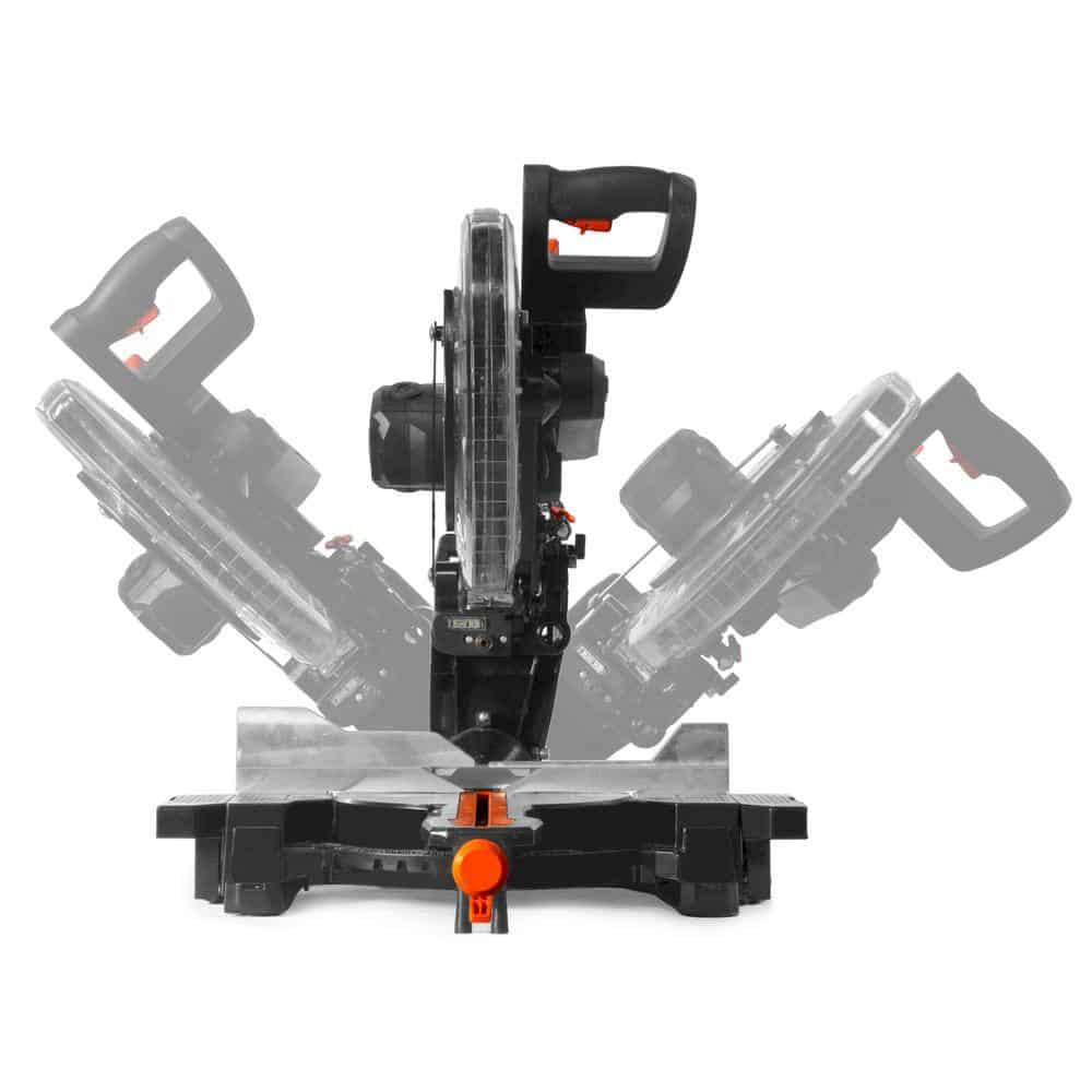 WEN MM1213 15 Amp 12 in. Dual-Bevel Sliding Compound Miter Saw with Laser WEN MM1213 15 Amp 12 in. Dual-Bevel Sliding Compound Miter Saw with Laser - Image 4