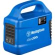 Westinghouse iGen200s 300-Watt Lithium-Ion Portable Power Station with Power Inverter, LCD Display, and Flashlight