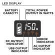 Westinghouse iGen200s 300-Watt Lithium-Ion Portable Power Station with Power Inverter, LCD Display, and Flashlight