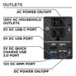 Westinghouse iGen200s 300-Watt Lithium-Ion Portable Power Station with Power Inverter, LCD Display, and Flashlight