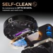 Shark - Robot Vacuum & Mop PowerDetect NeverTouch Pro, Combo, Self-Emptying & Self-Refilling with Self-Clean Pad Wash & Dry - Black