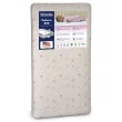 Kolcraft Pediatric 800 Extra Firm Baby Crib & Toddler Mattress, 80 Coil, Waterproof, Pink