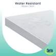 Serta SleepTrue Sparkling Sky Breathable Baby Bed Crib Mattress and Toddler Mattress with Removable/Machine Washable Cover, Blue