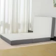 Continental Sleep Sunset, 3” Trifold Memory Foam Mattress, 31-inch, Non-Standard.