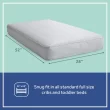 Sealy Baby Prestige Sleep Ultra-Premium 2-Stage Antibacterial, 204 Coil, Baby Crib & Toddler Mattress