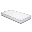 Simmons BeautySleep Kids Radiant Diamond Crib and Toddler Mattress, Waterproof, Extra Firm, GREENGUARD Gold, White/Blue