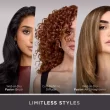 Shark - FlexFusion Straight Air + Ceramic Styling & Drying System with Scalp Shield Mode - Cosmic Blush