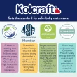 Kolcraft Pediatric 800 Extra Firm Baby Crib & Toddler Mattress, 80 Coil, Waterproof, Pink