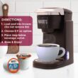 Maud's Decaf Coffee Pods Variety Pack, 80 ct, 9 Assorted Coffee Flavors, Arabica Roasted Decaffinated Coffee