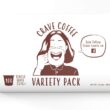 Crave Beverages Flavored Coffee Pods Sampler, Compatible with 2.0 K-Cup Brewers, Assorted Variety Pack, 100 Count