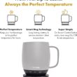Nextmug Temperature Controlled, Self-Heating Coffee Mug (Almond 14 oz.)