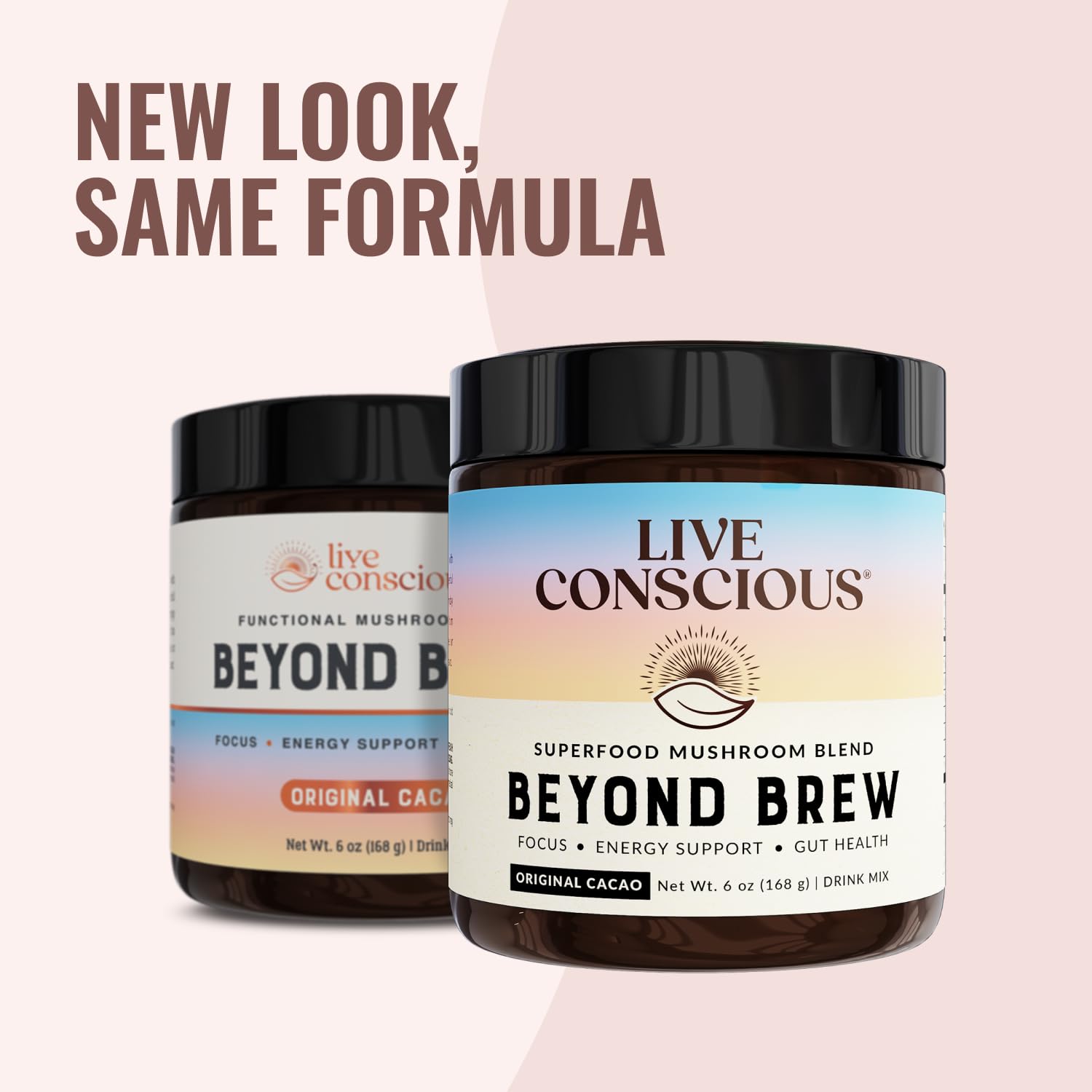 Live Conscious Beyond Brew - Coffee Alternative - Low Caffeine - Mushroom Complex w/Lion’s Mane, Reishi, Cordyceps & Chaga Live Conscious Beyond Brew - Coffee Alternative - Low Caffeine - Mushroom Complex w/Lion’s Mane, Reishi, Cordyceps & Chaga - Image 5