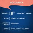Lavazza Dolcevita Classico Ground Coffee 6 Bags of 12oz, Medium Roast, Rich and Full-bodied, Intensity 3/5, Package May Vary