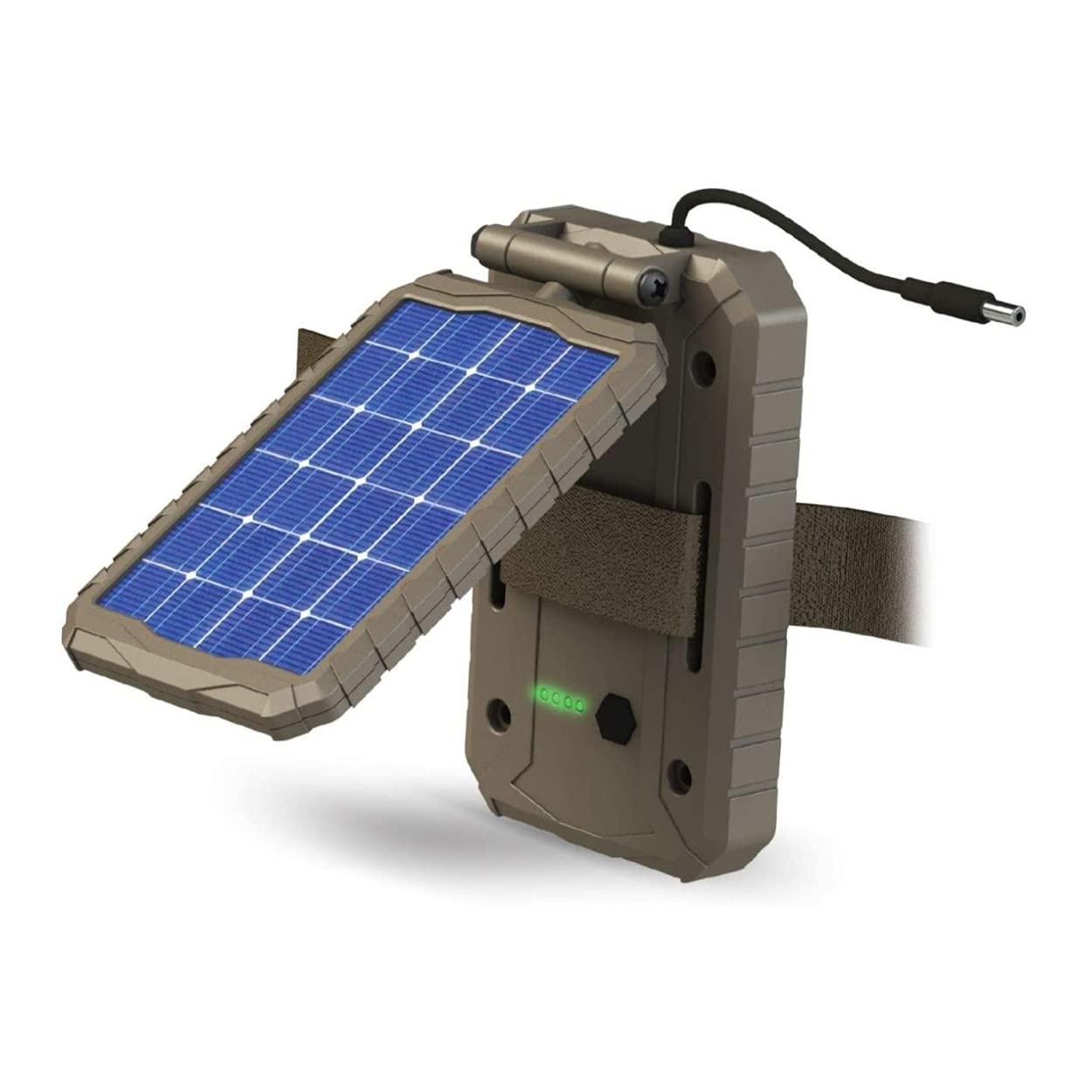 Stealth Cam Durable Sol-Pak Solar Battery Pack, 12V Solar Power Panel, Rechargeable Battery & 10ft Insulated Cable, 3000 mAh Stealth Cam Durable Sol-Pak Solar Battery Pack, 12V Solar Power Panel, Rechargeable Battery & 10ft Insulated Cable, 3000 mAh