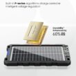 POWOXI Upgraded 7.5W Solar Battery Trickle Charger Maintainer 12V Portable Waterproof Solar Panel Trickle Charging Kit