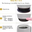 Nextmug Temperature Controlled, Self-Heating Coffee Mug (Almond 14 oz.)