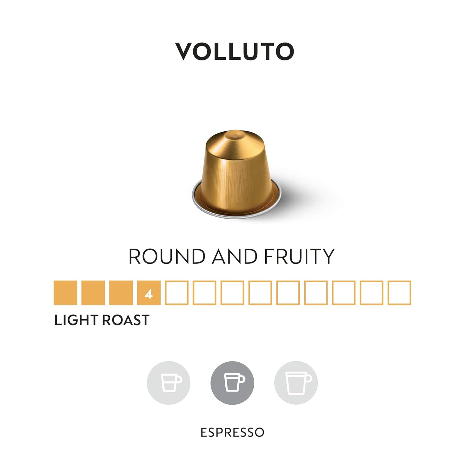 Nespresso Capsules Original Line, Volluto, Mild Roast Espresso Coffee, 50-Count Coffee Pods Nespresso Capsules Original Line, Volluto, Mild Roast Espresso Coffee, 50-Count Coffee Pods - Image 8
