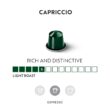 Nespresso Capsules Original Line, Capriccio, Medium Roast Espresso Coffee, 50 Count Coffee Pods
