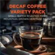 Maud's Decaf Coffee Pods Variety Pack, 80 ct, 9 Assorted Coffee Flavors, Arabica Roasted Decaffinated Coffee