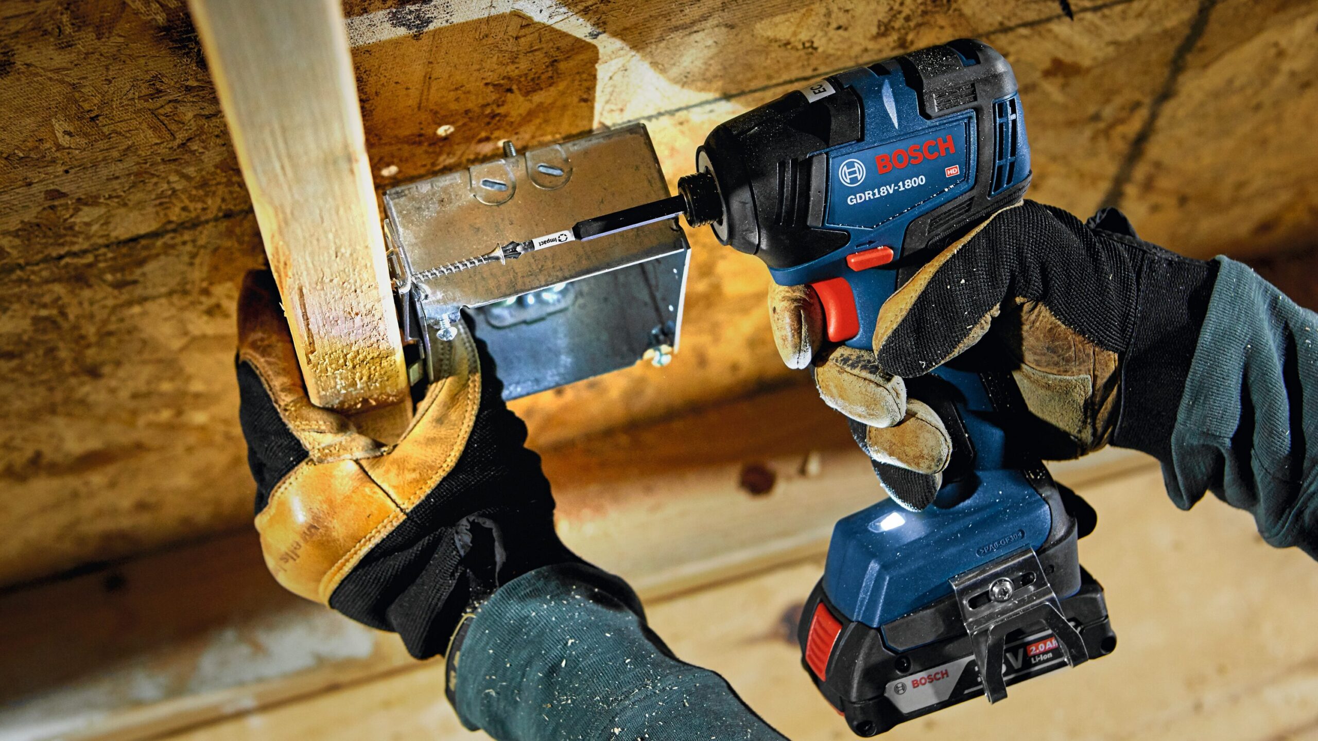 Bosch 18-volt 2-Tool Brushless Power Tool Combo Kit with Soft Case (2-Batteries Included and Charger Included) Bosch 18-volt 2-Tool Brushless Power Tool Combo Kit with Soft Case (2-Batteries Included and Charger Included) - Image 17
