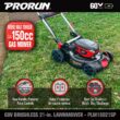 PRORUN PLM16021SP 60-volt 21-in Cordless Self-propelled Lawn Mower 5 Ah (1-Battery and Charger Included)