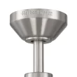 Harbor Breeze Cogdell 60-in Brushed Nickel - changing Integrated LED Indoor/Outdoor Downrod or Flush Mount Ceiling Fan (7-Blade)