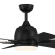 Harbor Breeze Bradbury 48-in Matte Black Ceiling Fan with Light and Remote (6-Blade) Harbor Breeze Bradbury 48-in Matte Black Ceiling Fan with Light and Remote (6-Blade)