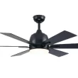Harbor Breeze Bradbury 48-in Matte Black Ceiling Fan with Light and Remote (6-Blade) Harbor Breeze Bradbury 48-in Matte Black Ceiling Fan with Light and Remote (6-Blade)
