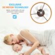 Oaks Decor Cotti 20-in Brown with Clear Blades Color-changing Integrated LED Indoor Flush Mount Smart Fandelier Ceiling Fan (7-Blade)