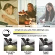 CARRO USA Essex 52-in Black with Wooden/Walnut Blades Indoor/Outdoor Smart Ceiling Fan with Light and Remote (5-Blade)