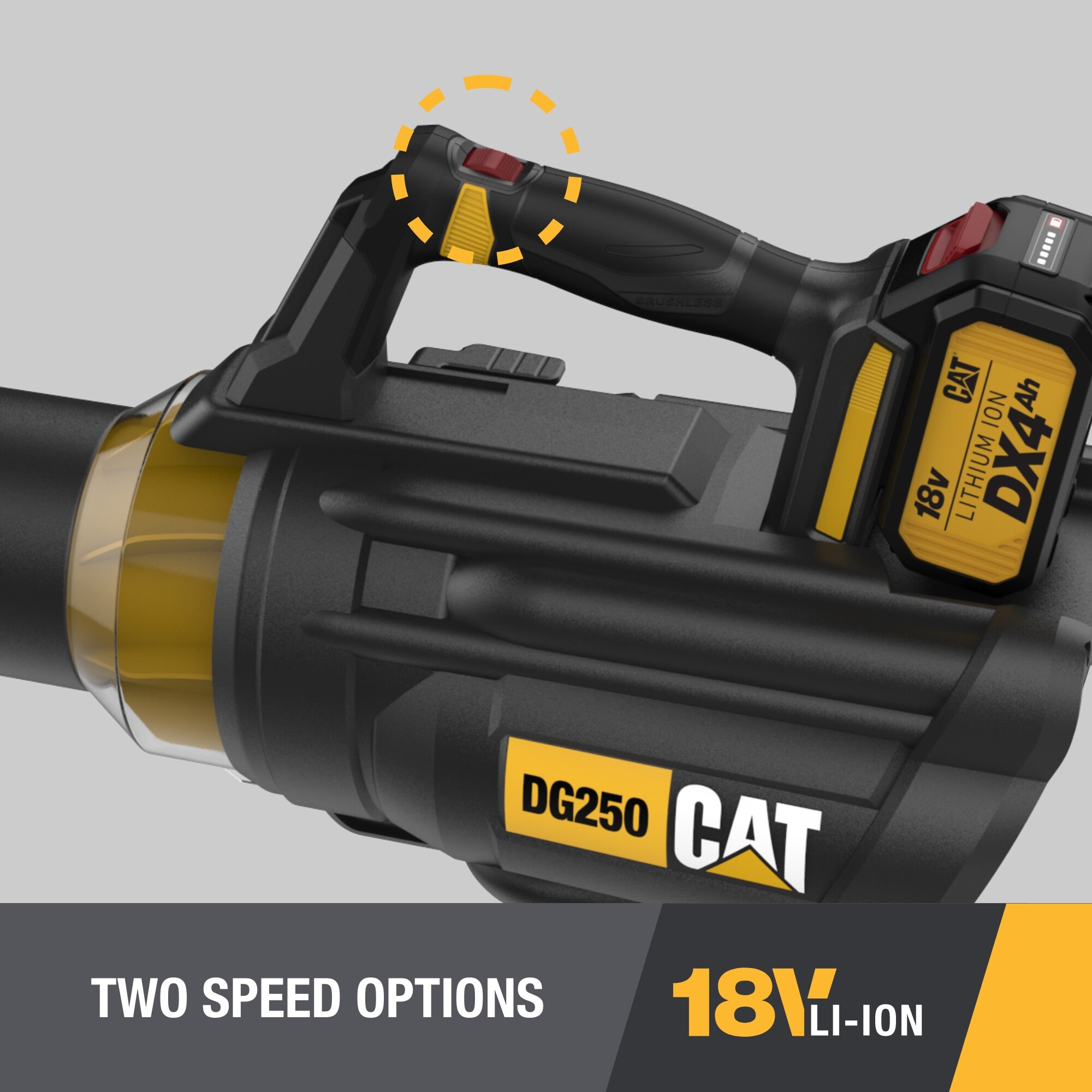 CAT CAT 18V Cordless Blower CAT CAT 18V Cordless Blower - Image 5