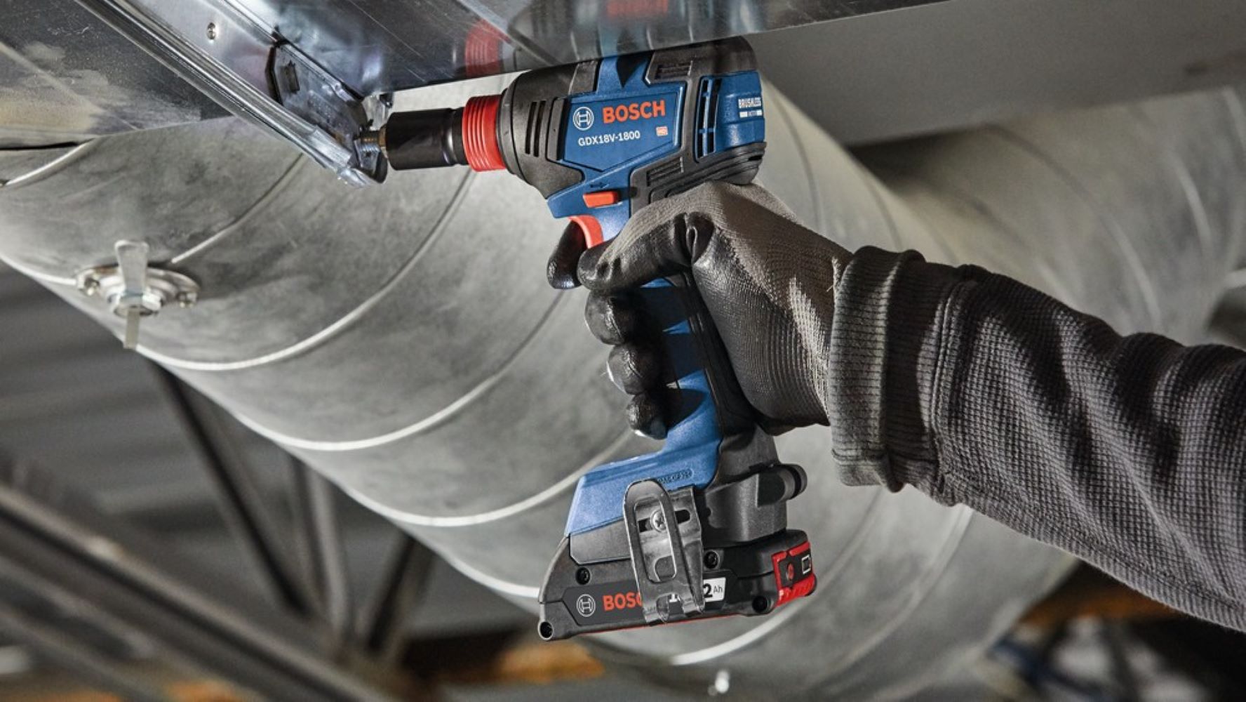 Bosch 18-volt 4-Tool Brushless Power Tool Combo Kit with Soft Case (2-Batteries Included and Charger Included) Bosch 18-volt 4-Tool Brushless Power Tool Combo Kit with Soft Case (2-Batteries Included and Charger Included) - Image 12